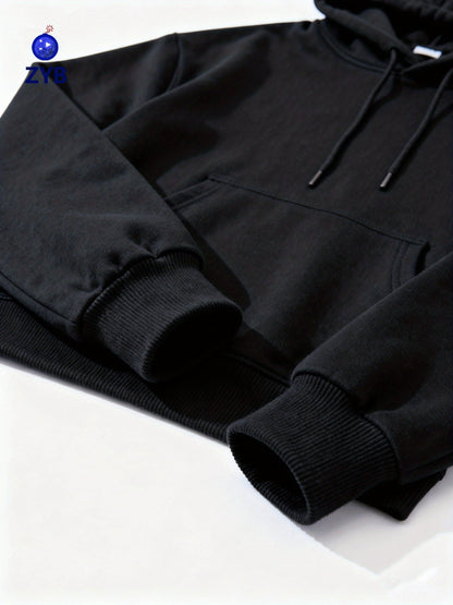 Men's Solid Color Sweatshirt - Regular Fit
