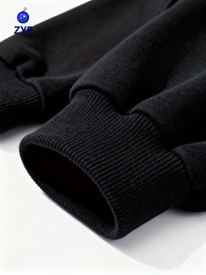 Men's Solid Color Sweatshirt - Regular Fit