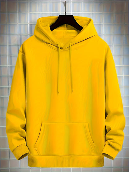 Men's Solid Color Sweatshirt - Regular Fit