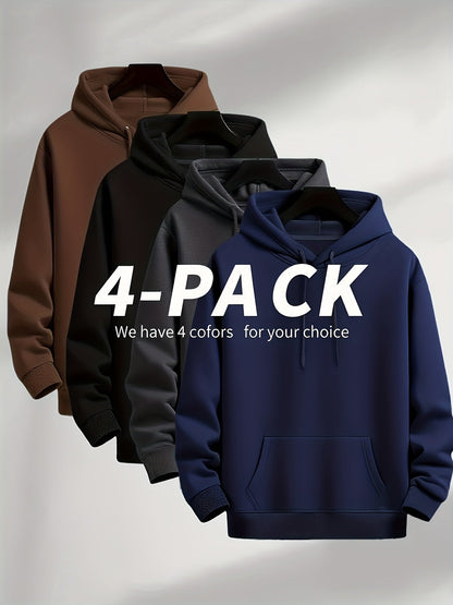 Men's Solid Color Sweatshirt - Regular Fit
