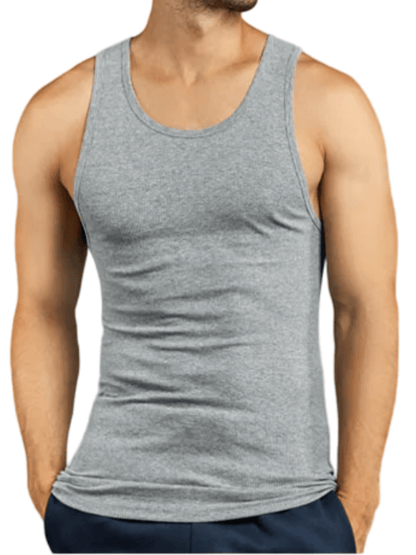 Men's Solid Color Tank Top - Sleeveless 472805
