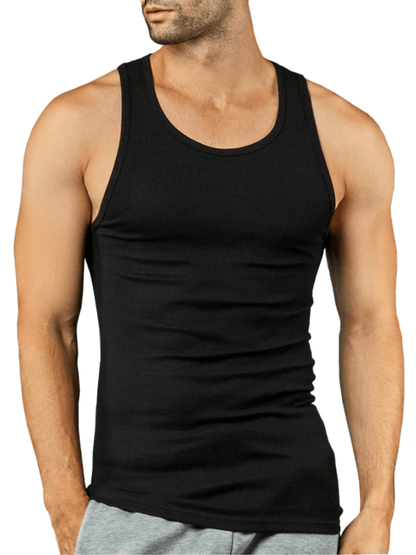 Men's Solid Color Tank Top - Sleeveless 472805
