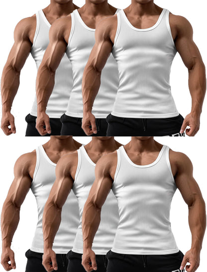 Men's Solid Color Tank Top - Sleeveless 686373