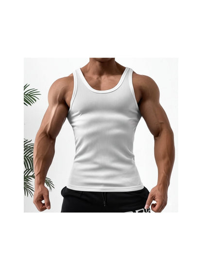 Men's Solid Color Tank Top - Sleeveless 686373