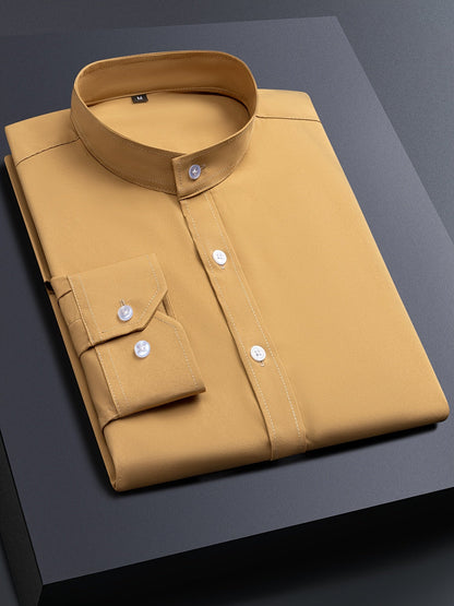 Men's Light Green Long-Sleeve Shirt - product view 29