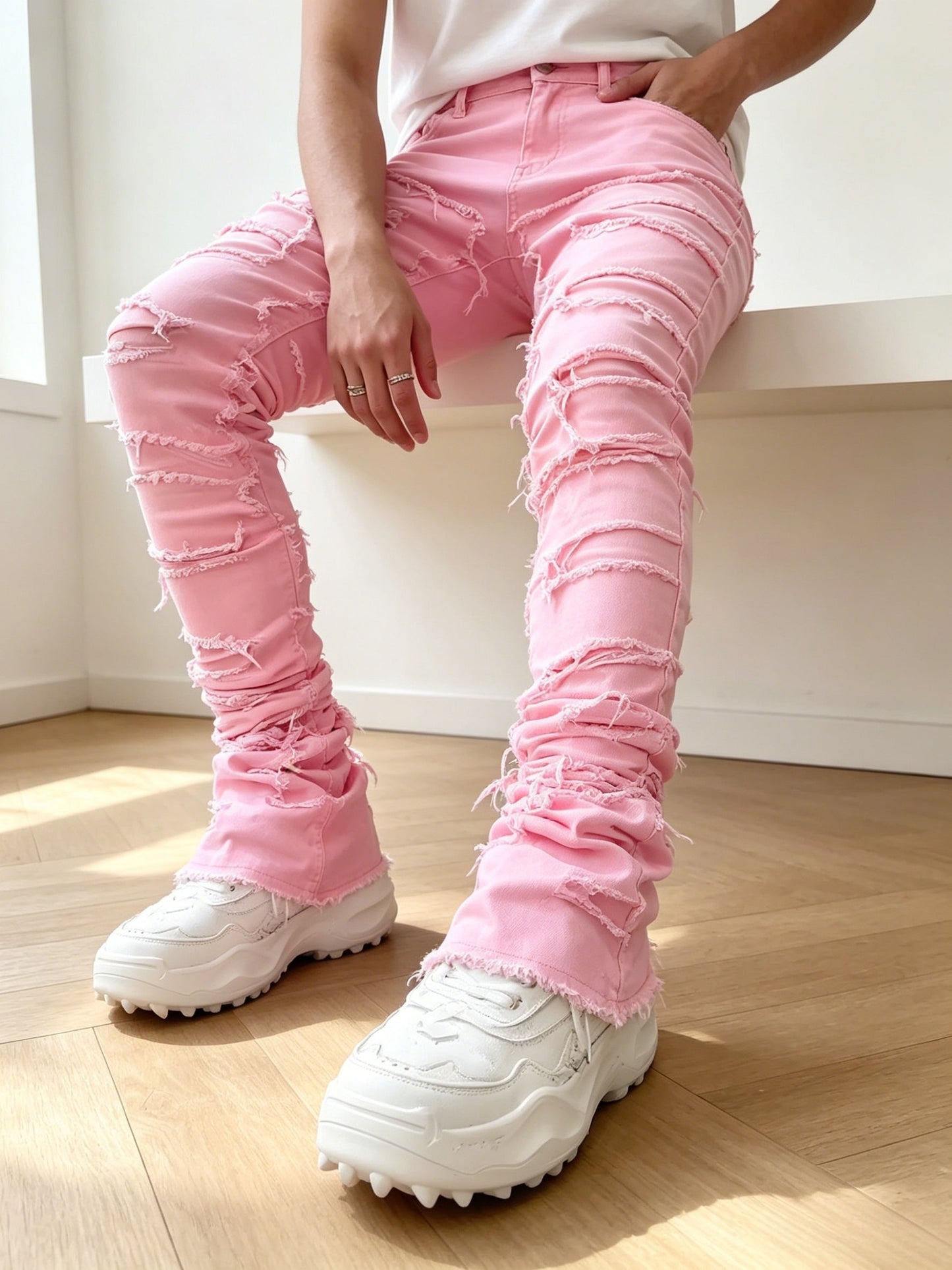 Men's Black Jeans - product view 23