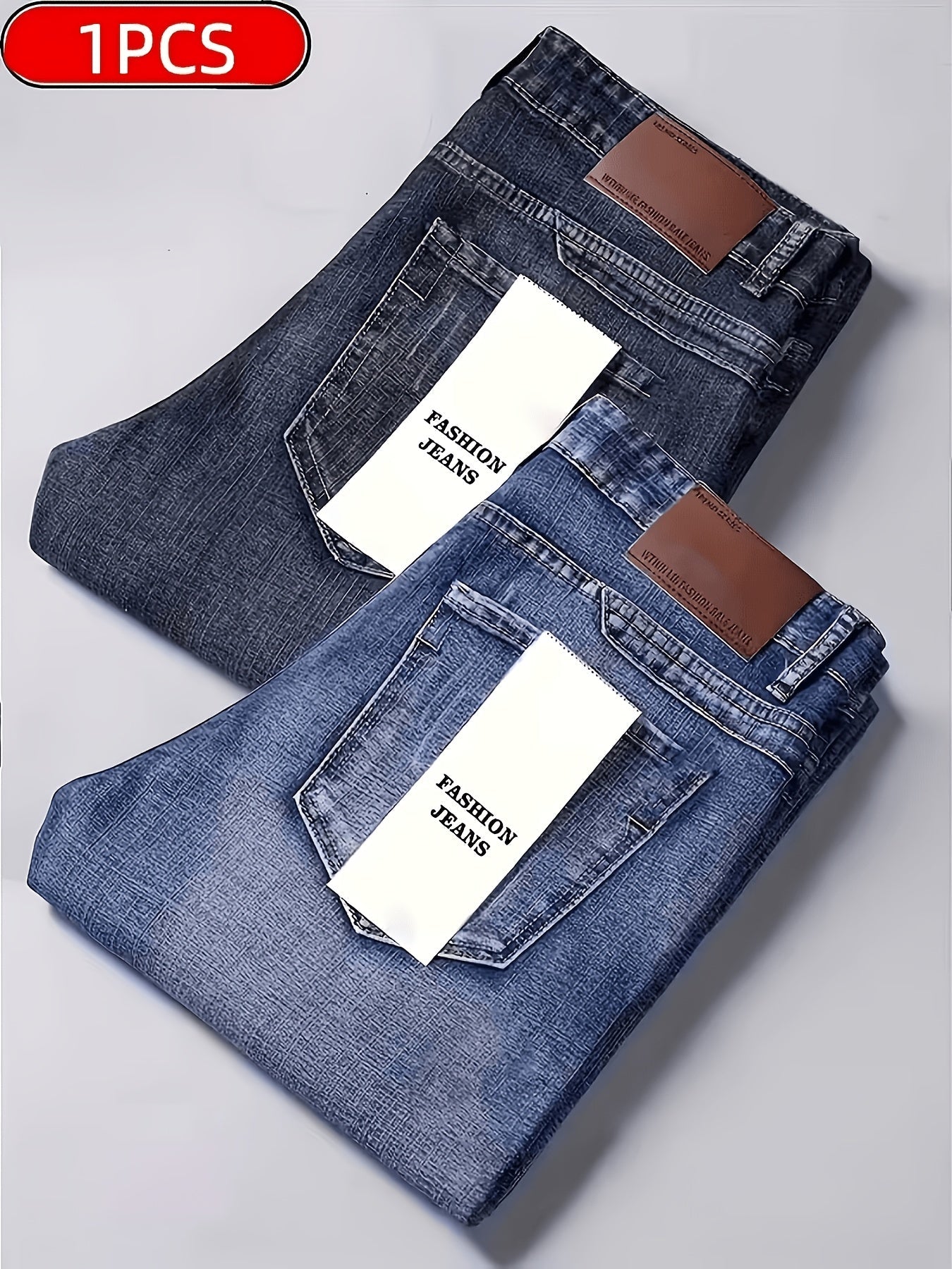 Men's Sky Blue Denim Jeans - product view 23