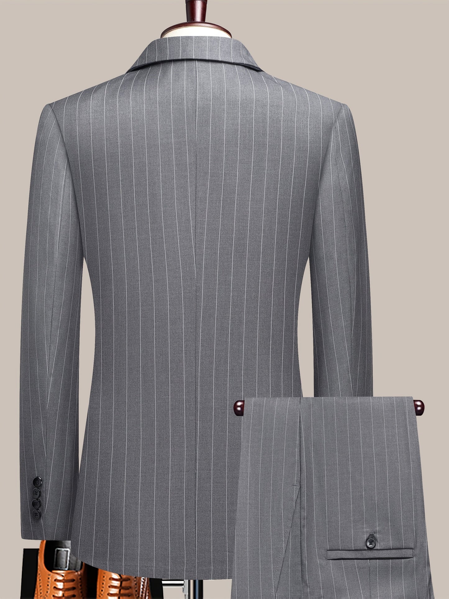 Men's Suit Set - Tailored Formal Style 805925