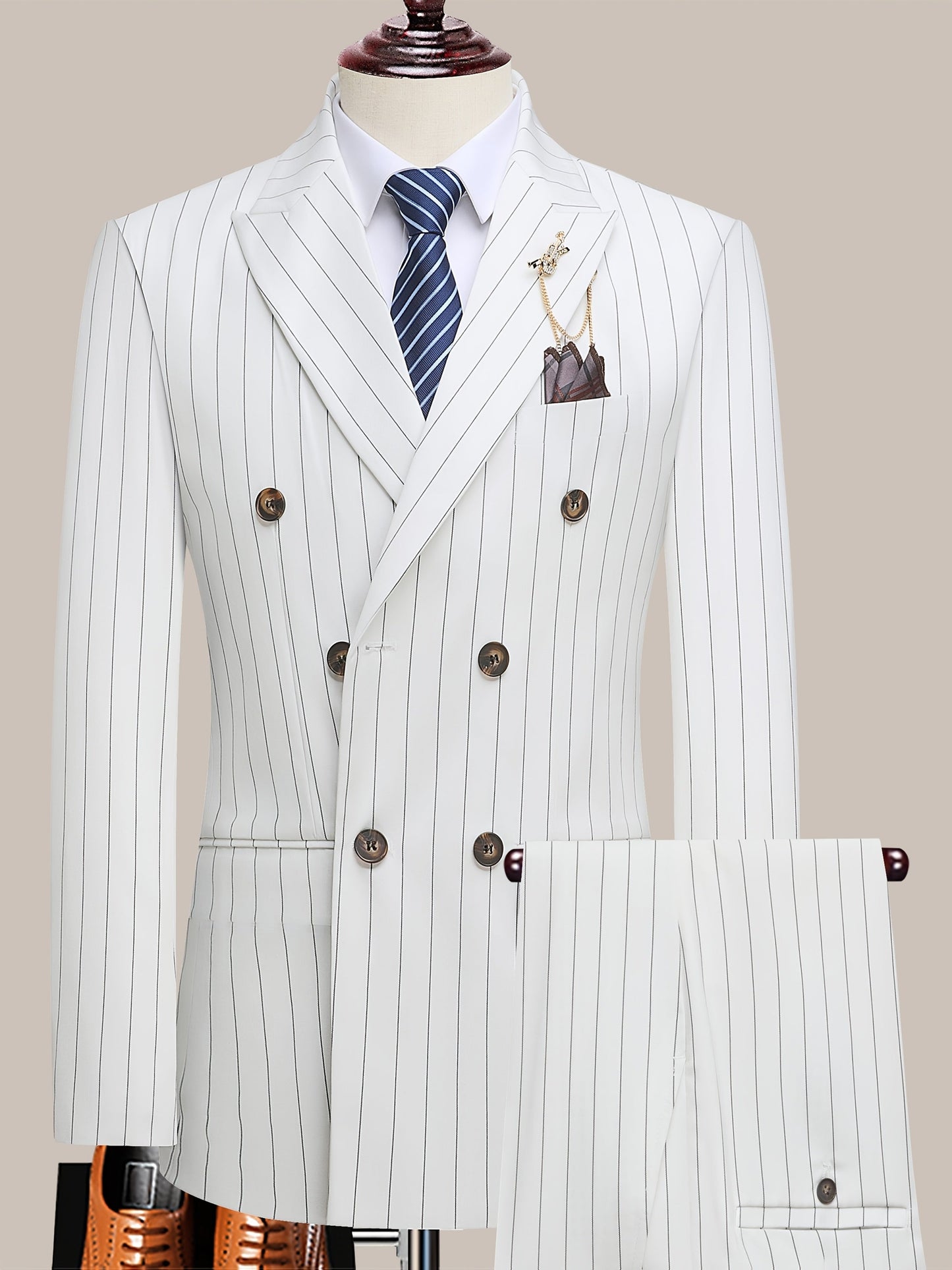 Men's Suit Set - Tailored Formal Style 805925