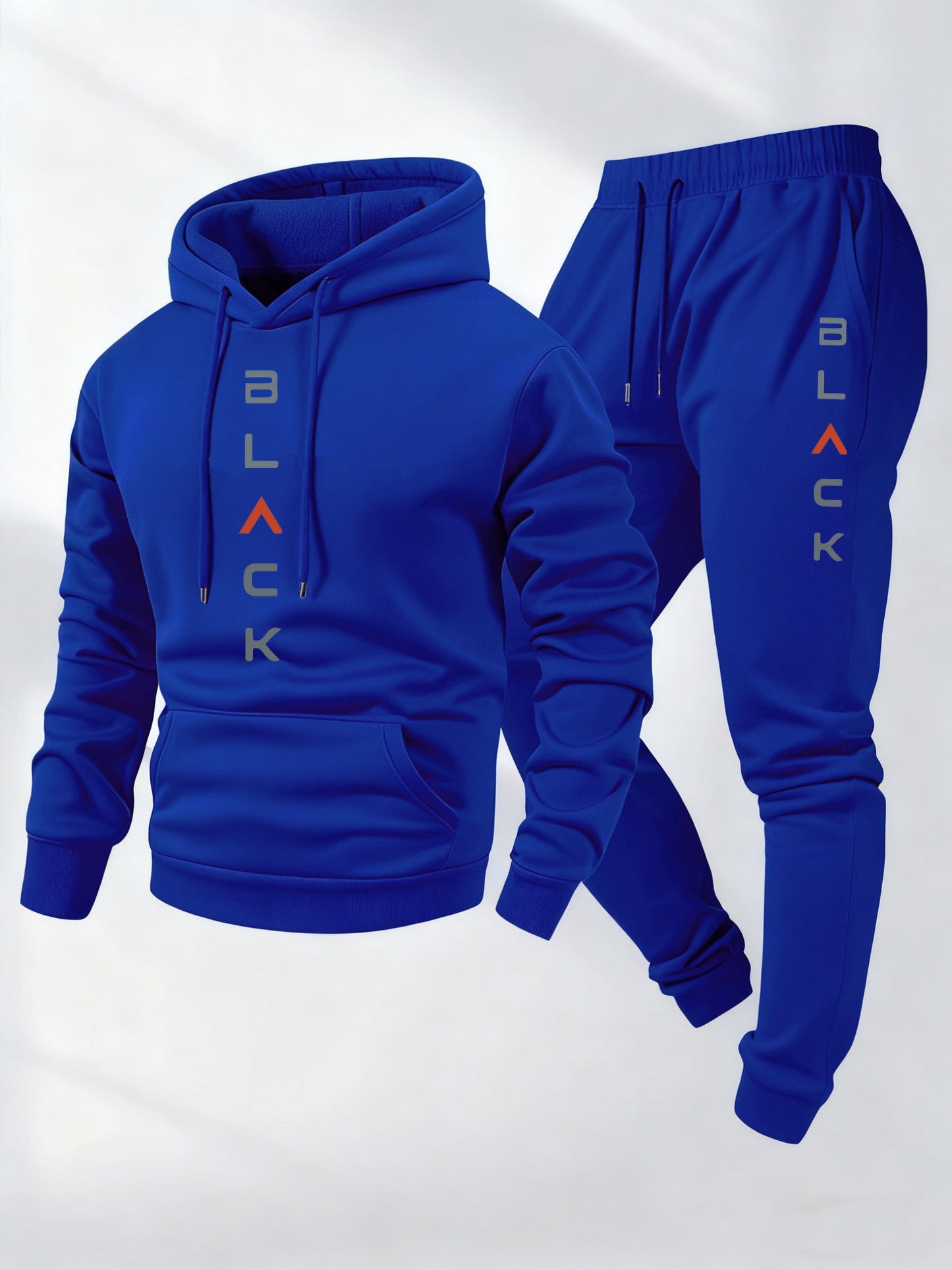 Men's Tracksuit Jacket and Pants Set - Coordinated Cold-Weather Urban Edition