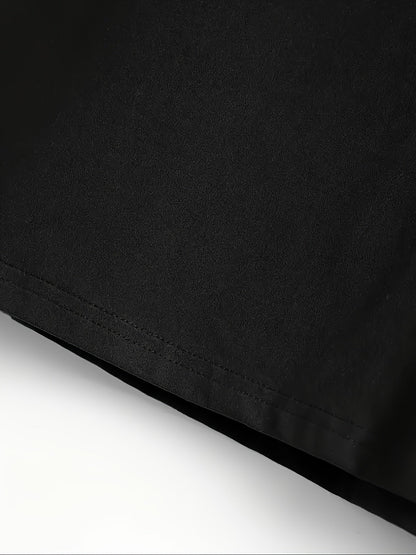 Men's Black Knit Printed Pants - product view 4