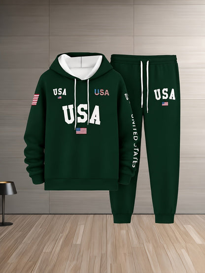 Men's Tracksuit Set - Graphic Print 829349 detail image - detail view 3