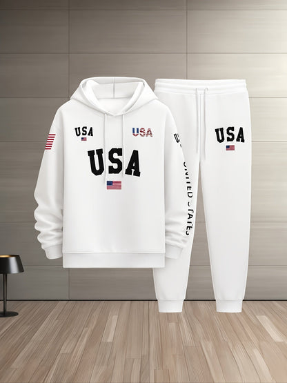 Men's Tracksuit Set - Graphic Print 829349 detail image - detail view 5