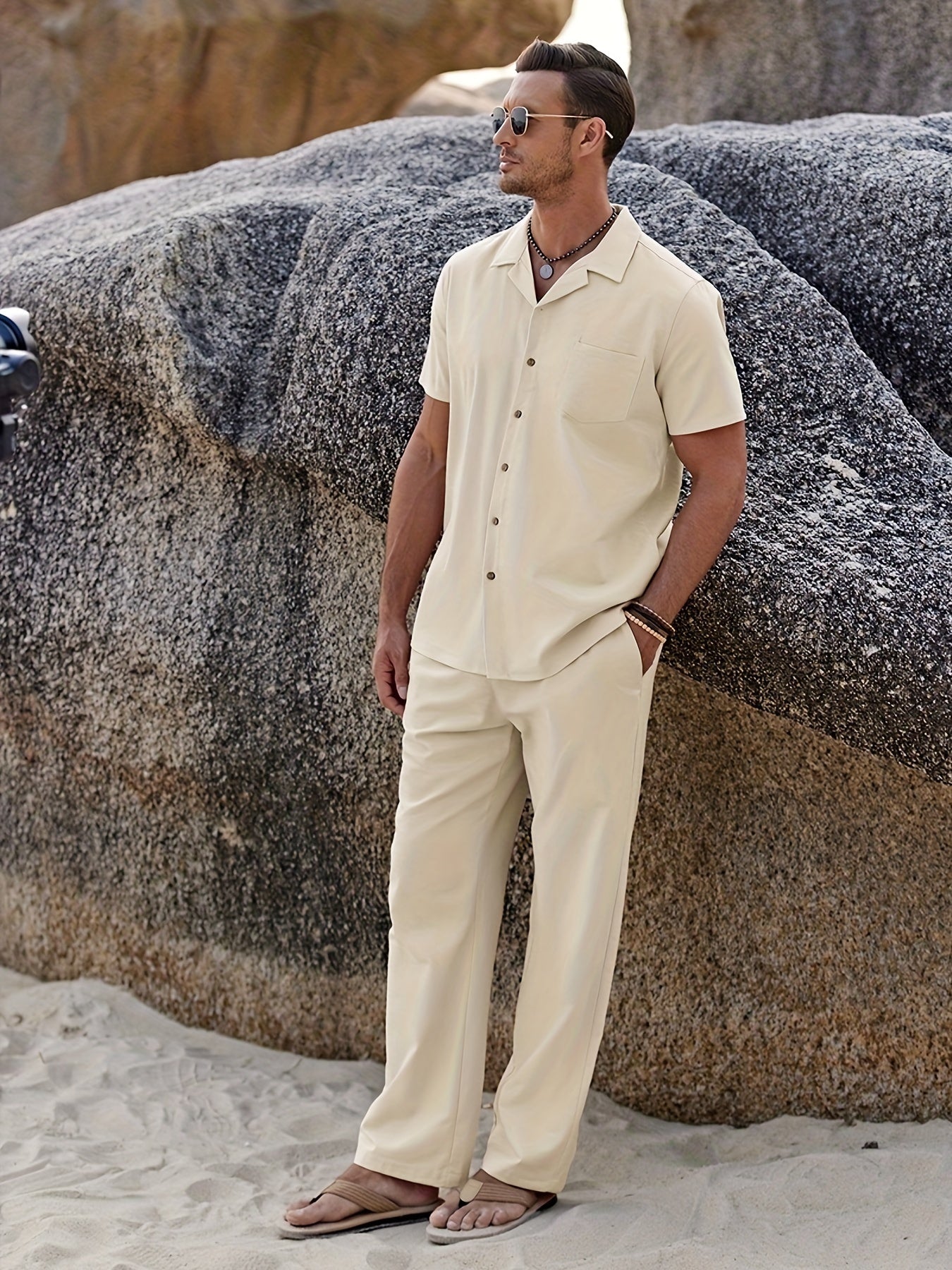 Men's Two-Piece Outfit Set - Short Sleeve 920037