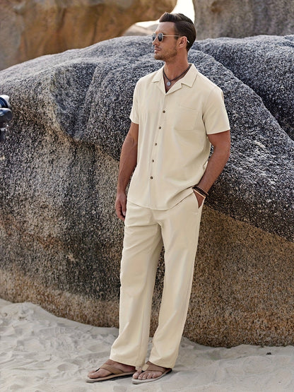 Men's Two-Piece Outfit Set - Short Sleeve 920037