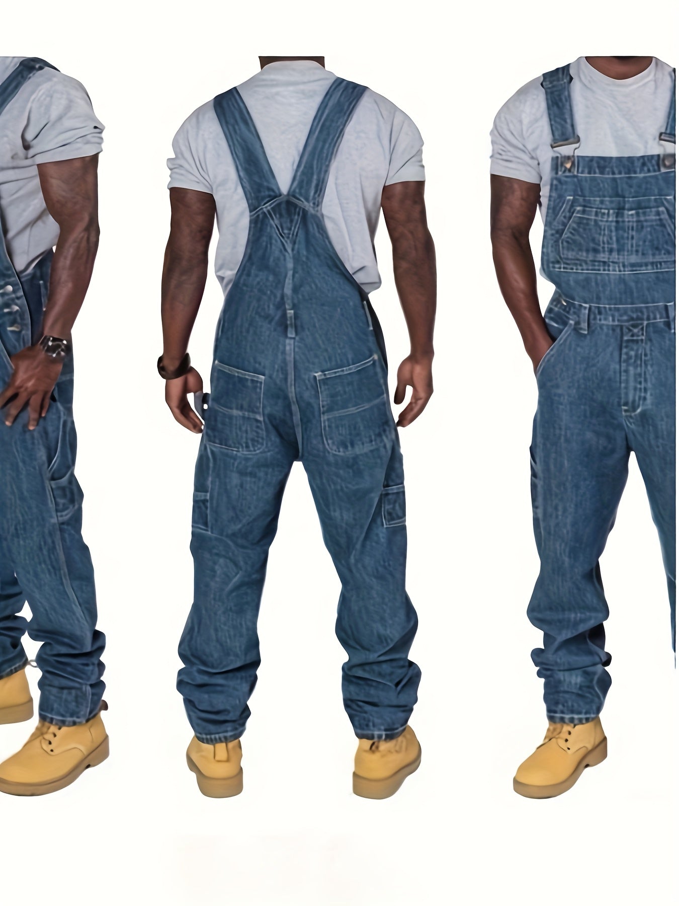 Men's Light Blue Jeans - product view 8