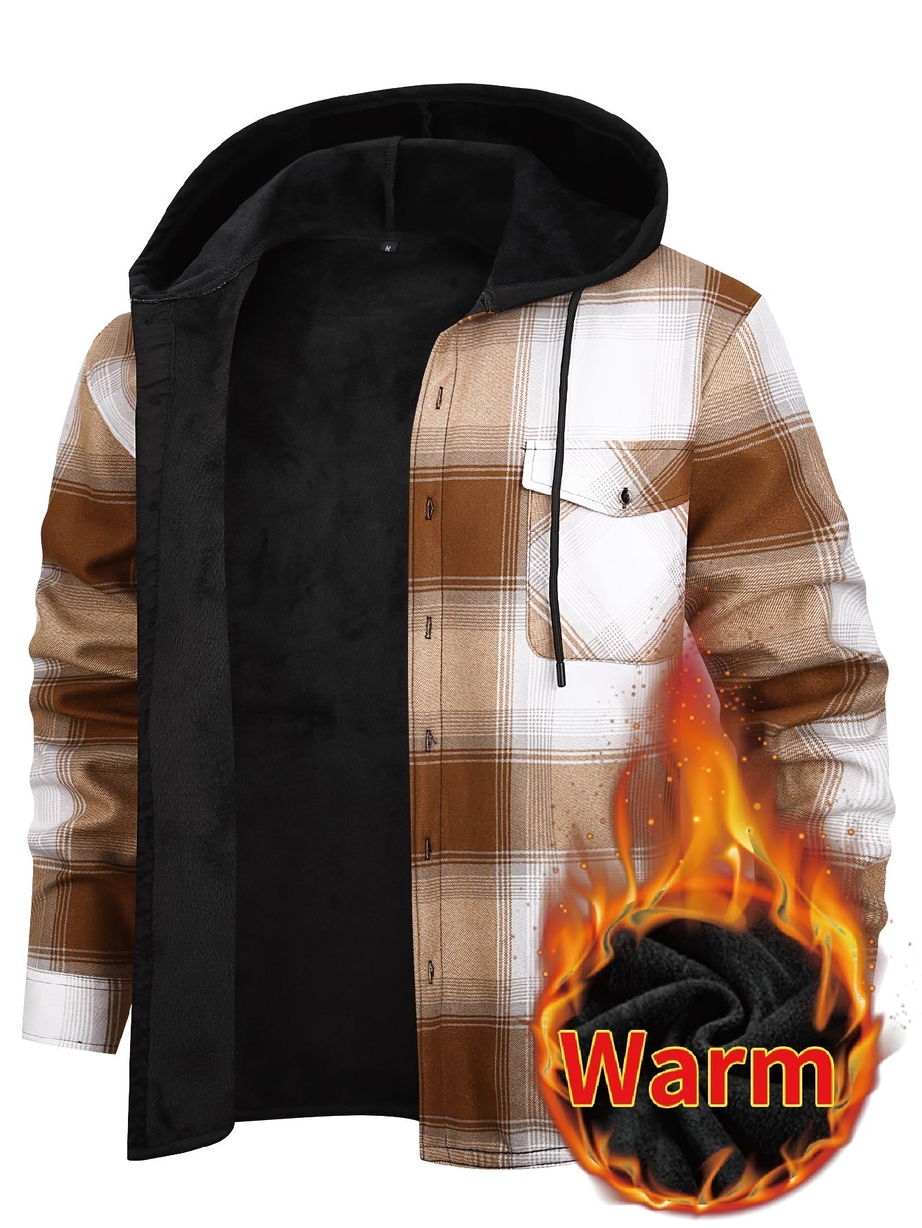 Men's Versatile Plaid Single-Breasted Blazer