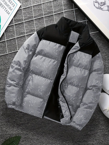 Men's Black Polyester Jacket - product view 26