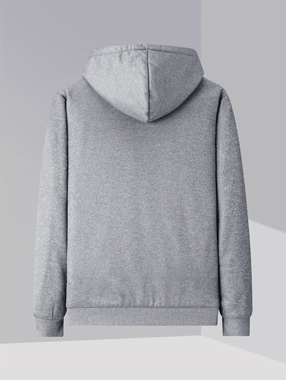 Men's Versatile Zip-Up Hoodie
