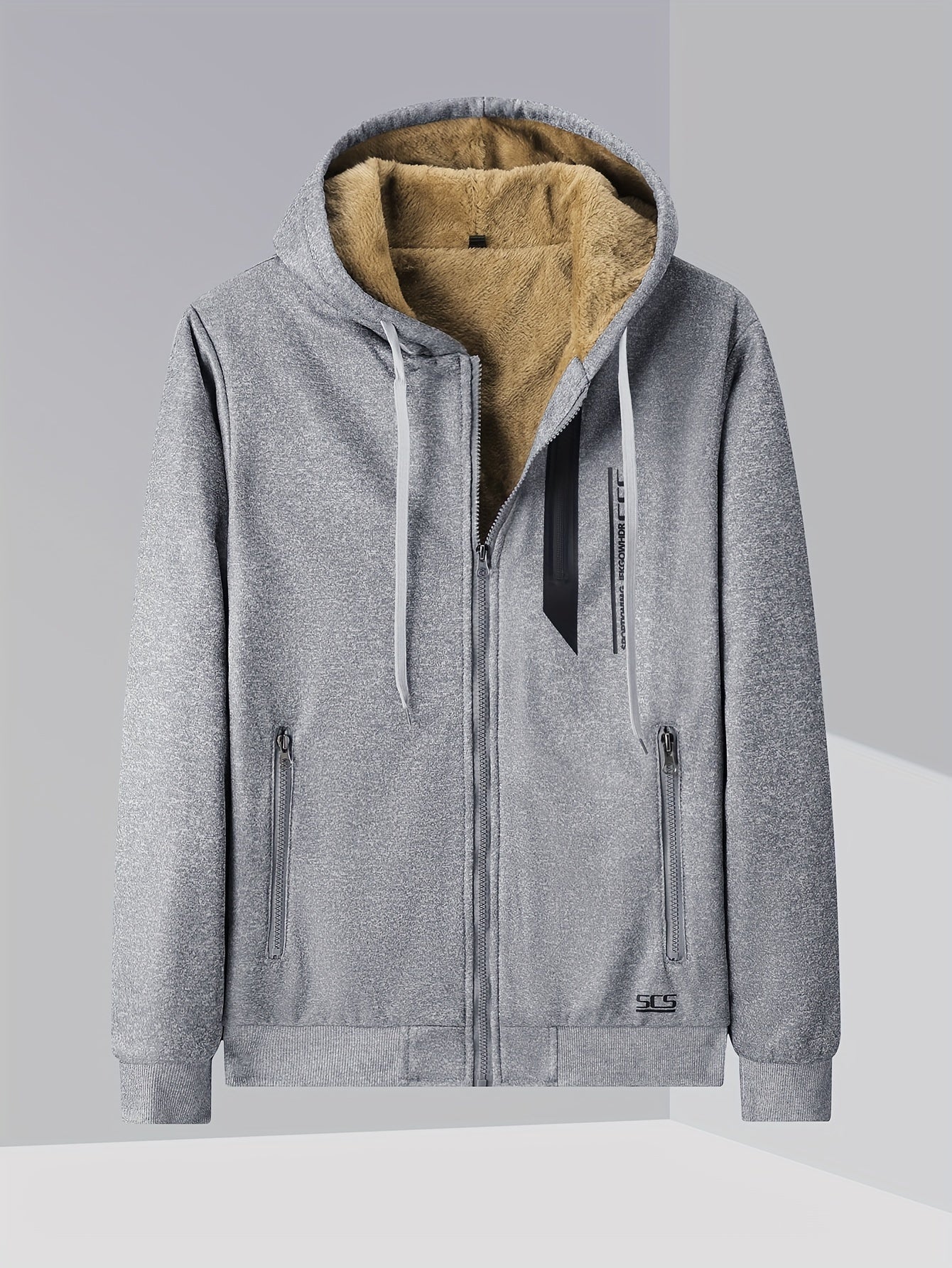 Men's Versatile Zip-Up Hoodie