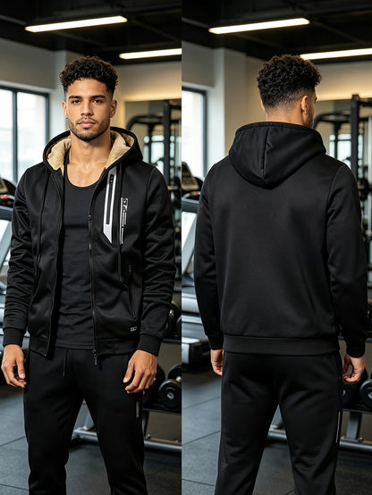 Men's Versatile Zip-Up Hoodie
