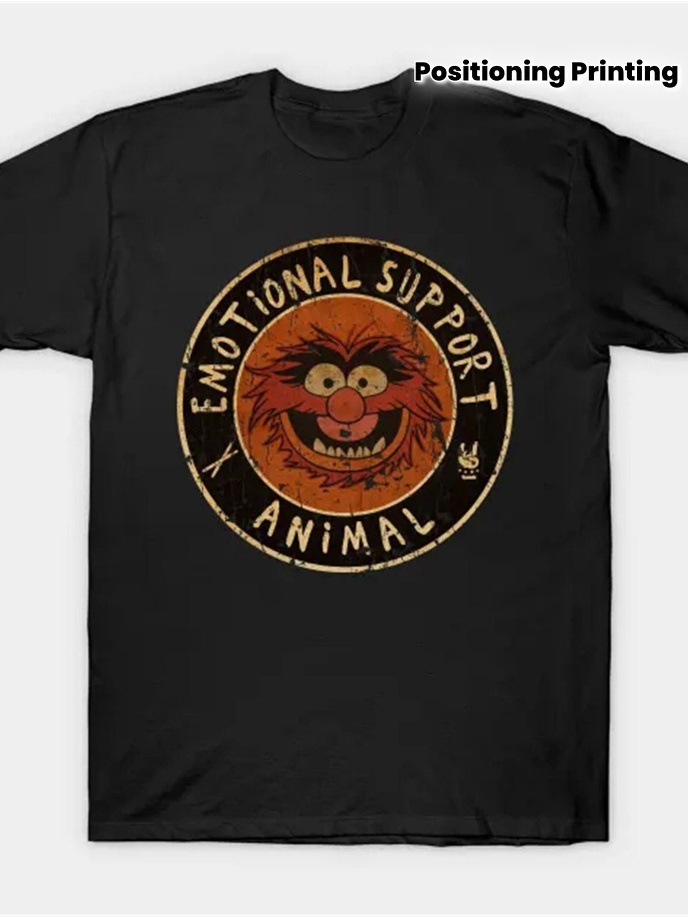 Men's Black Graphic T-Shirt - product view 1