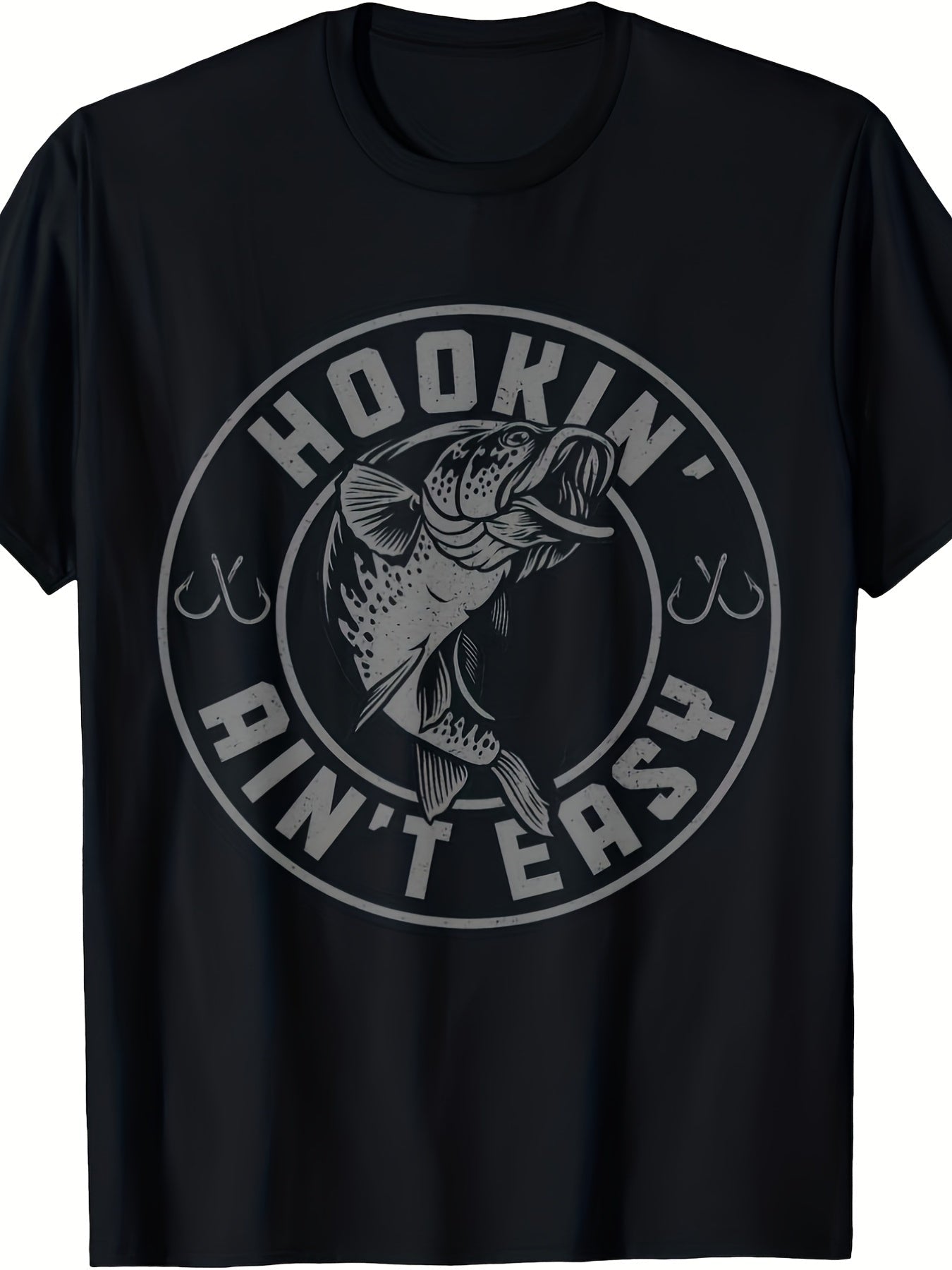 Men's Black Slim-Fit Short-Sleeve T-Shirt - product view 8