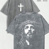 Washed cotton gray