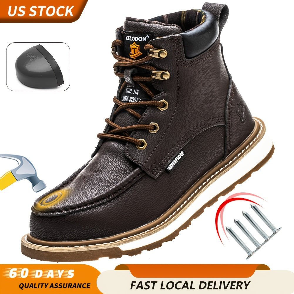 Men's Work & Safety Boots - Steel Toe Protection & Non-Slip Sole 732389 variant image - product view 16