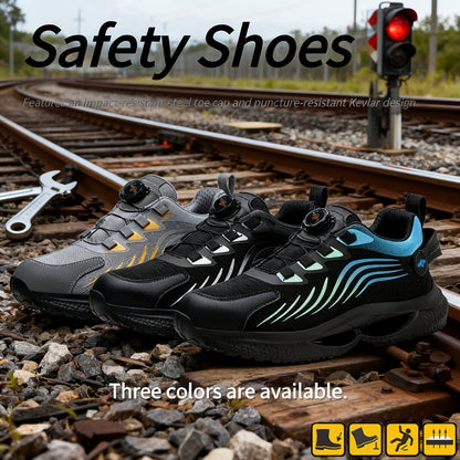 Men's Black & Blue Shoes - product view 1