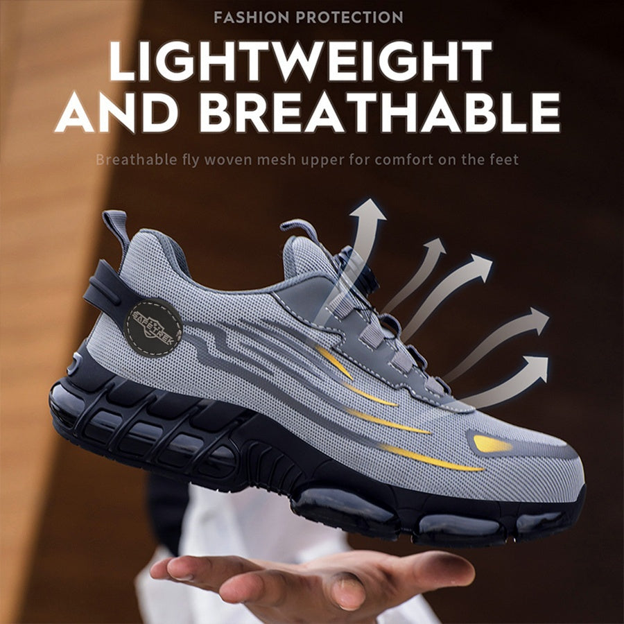 Men's Work & Safety Shoes - Steel Toe Protection & Non-Slip Sole variant image