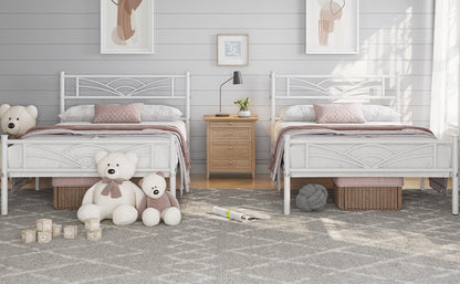 Metal Bed Frame, Bedroom Platform Bed for Bedroom Comfort and Support detail image - detail view 12