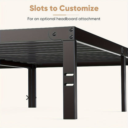 Metal Bed Frame, Mattress Support Frame for Bedroom Comfort and Support detail image - detail view 10
