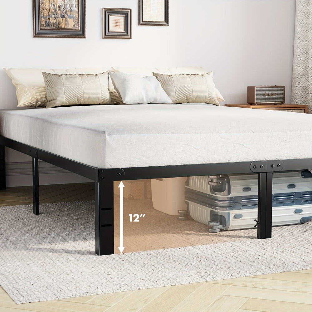 Metal Bed Frame, Mattress Support Frame for Bedroom Comfort and Support detail image - detail view 14