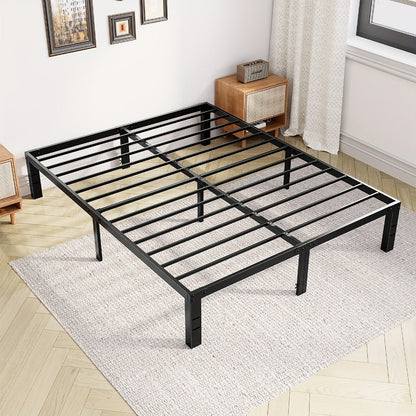 Metal Bed Frame, Mattress Support Frame for Bedroom Comfort and Support detail image - detail view 16