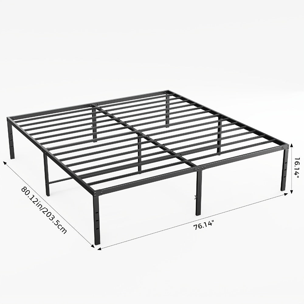 Metal Bed Frame, Mattress Support Frame for Bedroom Comfort and Support detail image - detail view 17