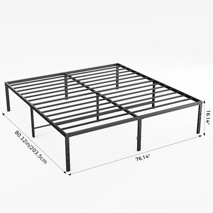 Metal Bed Frame, Mattress Support Frame for Bedroom Comfort and Support detail image - detail view 17