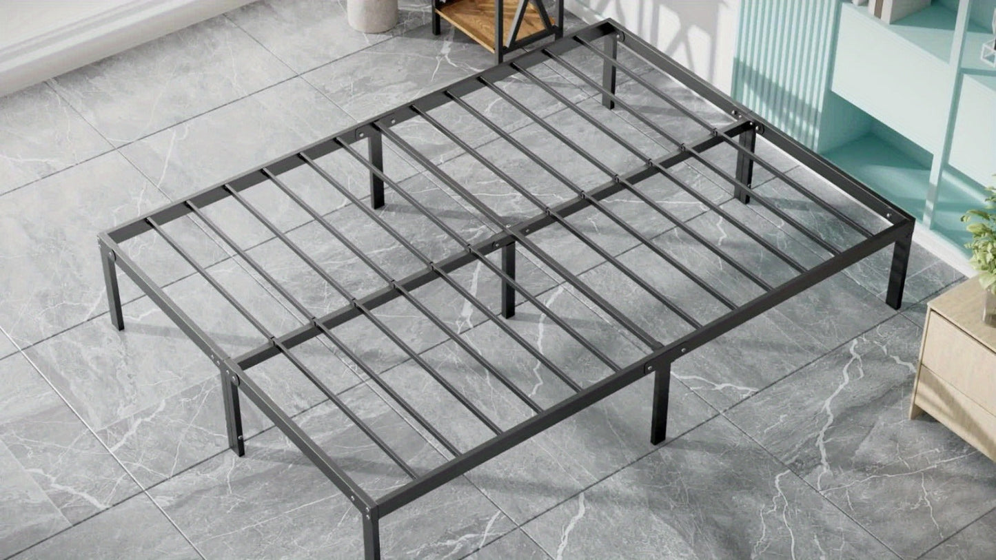 Metal Bed Frame, Mattress Support Frame for Bedroom Comfort and Support detail image - detail view 19