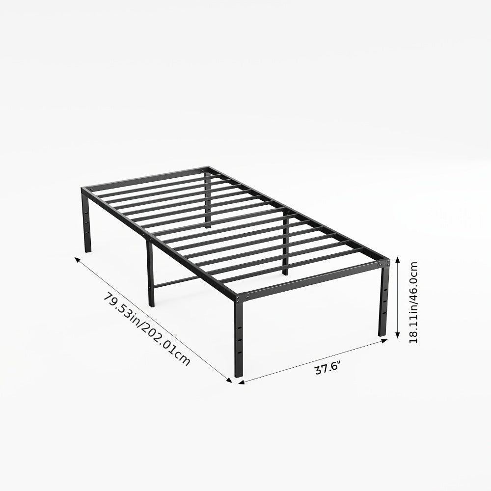 Metal Bed Frame, Mattress Support Frame for Bedroom Comfort and Support detail image - detail view 27