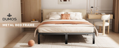 Metal Bed Frame, Mattress Support Frame for Bedroom Comfort and Support detail image - detail view 30