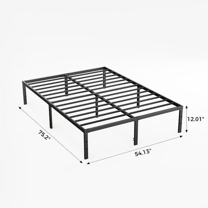 Bed Frame shown in the Full(12IN) option
