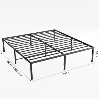 Bed Frame shown in the King(16IN) option