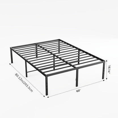 Bed Frame shown in the Queen (16IN) option