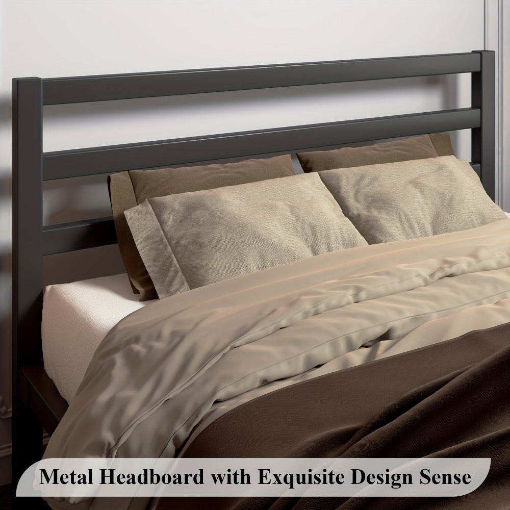 Metal Bed Frame with No Box Spring Needed for Bedroom Comfort and Support detail image - detail view 8