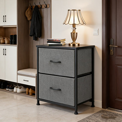 Storage Cabinet shown in the 2-drawer cabinet-Gray*1 option