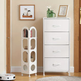 4-drawer cabinet-White