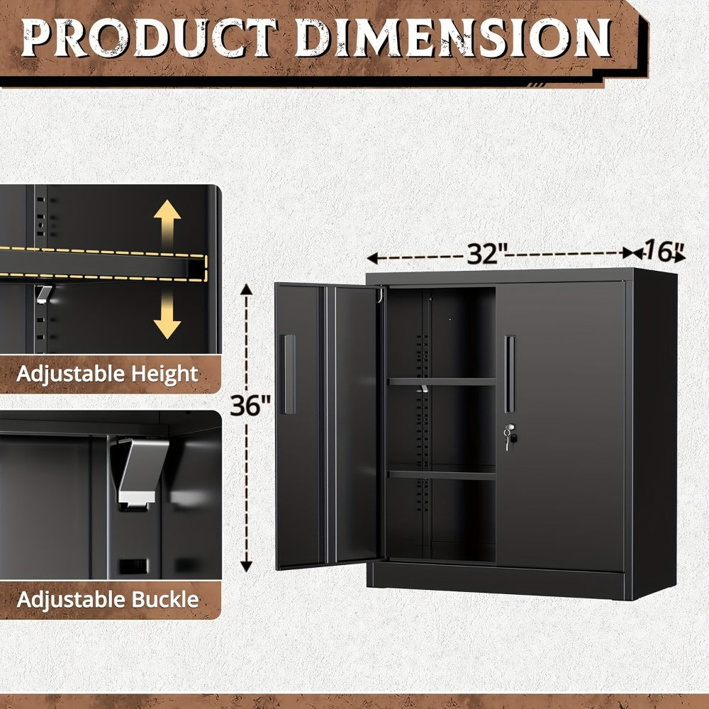 Metal Filing Cabinet with Multiple Color Options for Home Office detail image - detail view 5