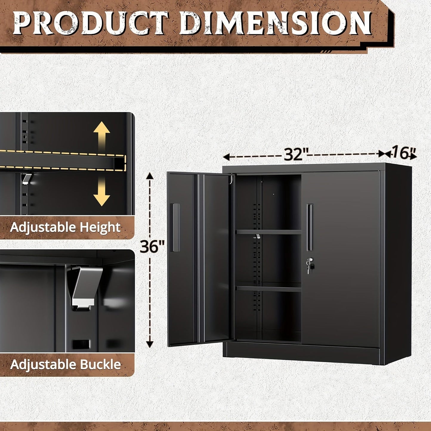 Filing Cabinet shown in the New Black option