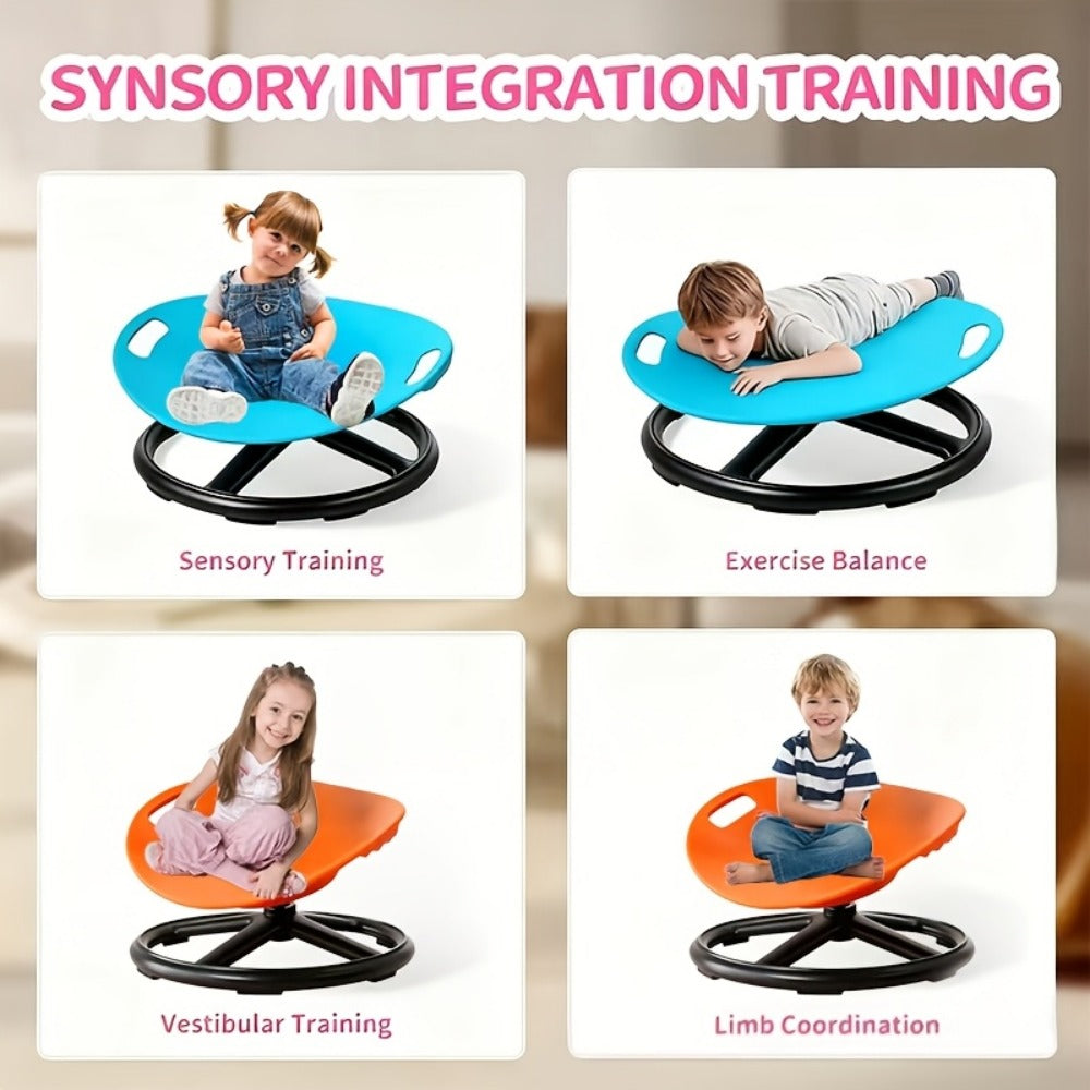 Metal Kids Sensory Swivel Chair with Multiple Color Options, Active Seating Chair detail image - detail view 14