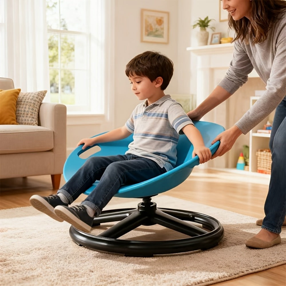 Metal Kids Sensory Swivel Chair with Multiple Color Options, Active Seating Chair detail image - detail view 5